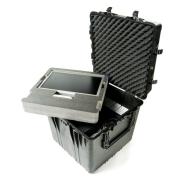 Peli™ 0370 cube case black with foam PEL10370WF