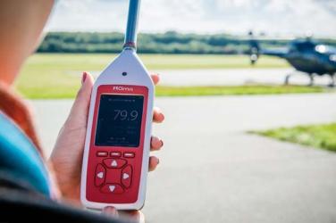 Integrating Sound Level Meter with datalogging Optimus red