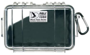 Peli™ 1050 microcase black liner clear
